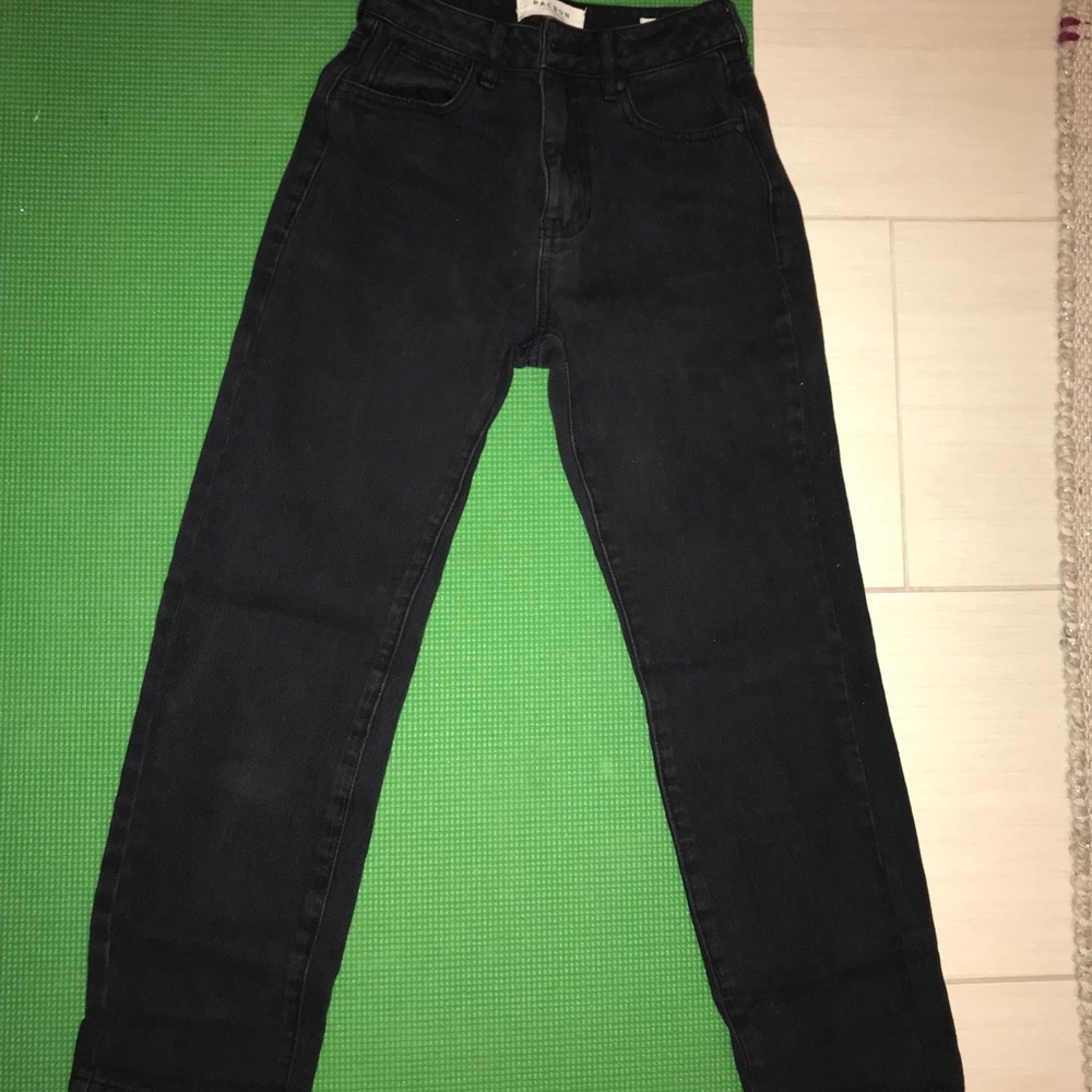 pacsun black mom jean